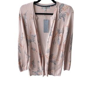 Daniel Rainn‎ Blush Floral Cardigan NWT